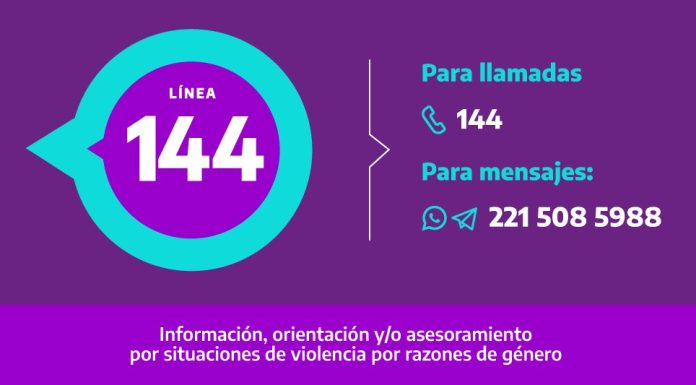 #8M: LA DIRECTORA DE LA LÍNEA 144 PARTICIPÓ DE LA ACTIVIDAD EN MARCOS PAZ Y DESTACÓ EL ROL DEL SERVICIO DE ASISTENCIA TELEFÓNICO