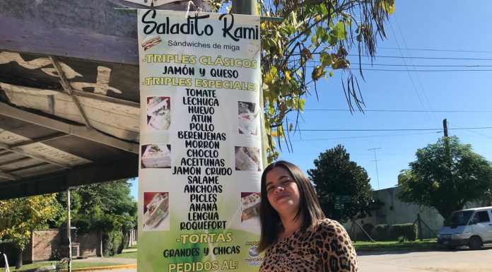 ABRIÓ ‘SALADITO RAMI’, UNA NUEVA PROPUESTA DE COMIDAS AL PASO EN MARCOS PAZ