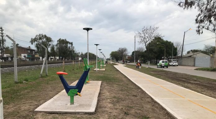SE INAUGURÓ LA PRIMERA ETAPA DEL CORREDOR SALUDABLE EN RIVADAVIA