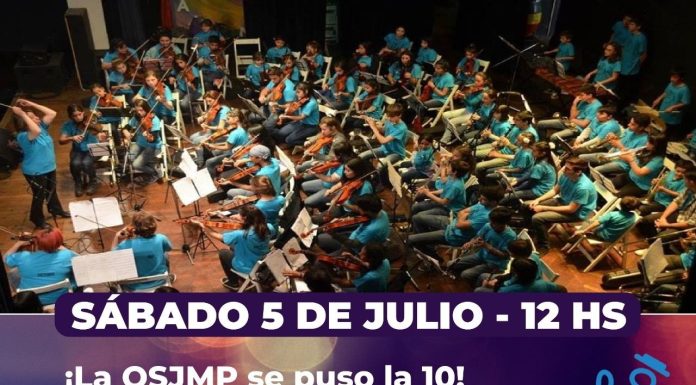 #SÁBADO LA ORQUESTA SINFÓNICA JUVENIL CUMPLE 10 AÑOS Y LO FESTEJA CON UN GRAN CONCIERTO PARA LA COMUNIDAD