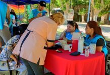 LUEGO DE UNA SEMANA DE ACTIVIDADES, SALUD ORGANIZÓ UNA KERMESSE INFORMATIVA SOBRE LA DIABETES