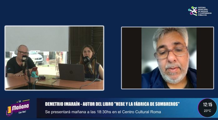 PRESENTAN EN MARCOS PAZ LA CRÓNICA POÉTICA SOBRE LA VIDA DE HEBE DE BONAFINI