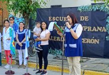 EMOTIVO HOMENAJE A VALERIA GARCERÓN EN EL ACTO DE IMPOSICIÓN DE NOMBRE DE LA ESCUELA DE EDUCACIÓN TEMPRANA