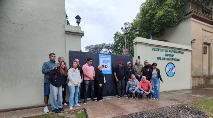 DESCUBRIERON UN CARTEL INDICADOR DE KILÓMETROS EN EL MUSEO MALVINAS