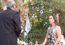 LOS FUNCIONARIOS ELECTOS JURARON EN LA PLAZA SAN MARTÍN