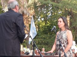 LOS FUNCIONARIOS ELECTOS JURARON EN LA PLAZA SAN MARTÍN