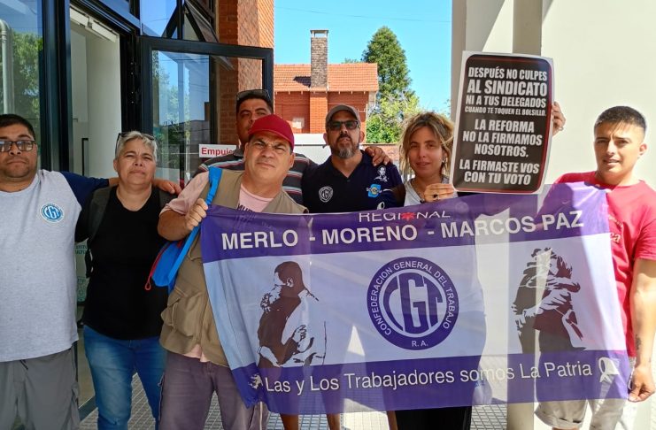 LA CGT REGIONAL OESTE ADHIERE A LA MARCHA EN CONTRA DE LA REFORMA LABORAL