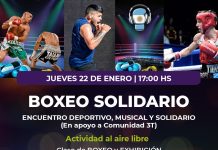 BOXEO SOLIDARIO: JORNADA DEPORTIVA Y MUSICAL A BENEFICIO DE LA COMUNIDAD 3T