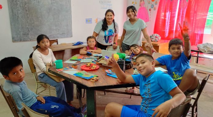 UN DIARIO DE VERANO: LOS CHICOS DE LA UMI SANTA CATALINA NOS CUENTAN EL TRABAJO QUE REALIZAN EN EL TALLER DE ARTE