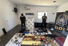 LA INVESTIGACIÓN DE ROBOS EN MARCOS PAZ CONCLUYÓ EN ALLANAMIENTO Y SECUESTRO DE ELEMENTOS ILÍCITOS