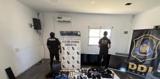 LA INVESTIGACIÓN DE ROBOS EN MARCOS PAZ CONCLUYÓ EN ALLANAMIENTO Y SECUESTRO DE ELEMENTOS ILÍCITOS