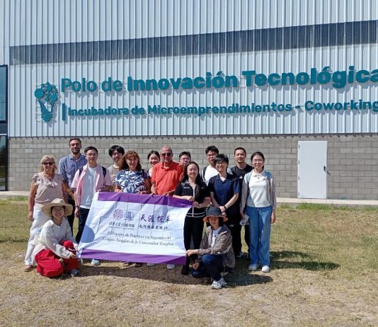 UNA DELEGACIÓN DE ESTUDIANTES CHINOS VISITÓ ESPACIOS DE INTERÉS DE LA CIUDAD