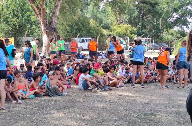 CULMINARON LA COLONIAS DE VERANO A PURA FIESTA