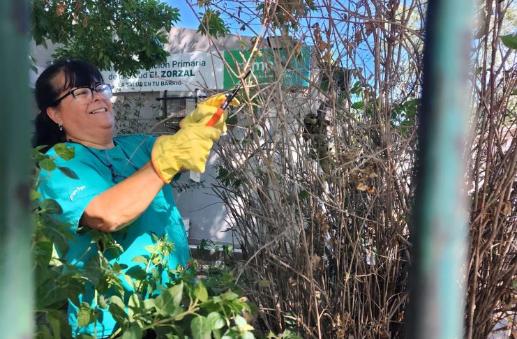 AVANZA LA PUESTA EN VALOR DEL CAPS DEL BARRIO EL ZORZAL
