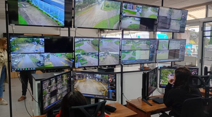 BALANCE DEL COM: MÁS DE 450 CÁMARAS MONITORIEADAS LAS 24HS