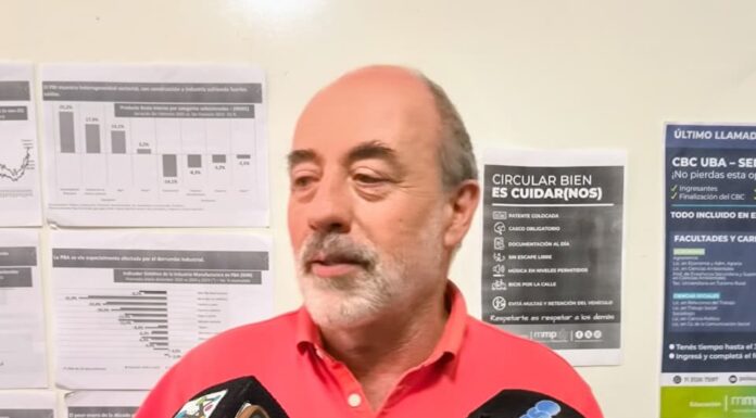 ANUNCIOS SOBRE LA EXPO MARCOS PAZ, OBRAS PÚBLICAS Y SITUACIÓN ECONÓMICA