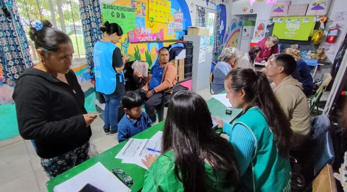SALUD TERRITORIAL: EXITOSA POSTA SANITARIA EN EL BARRIO LA CAPILLA Y RECONOCIMIENTO EN EL COSAPRO