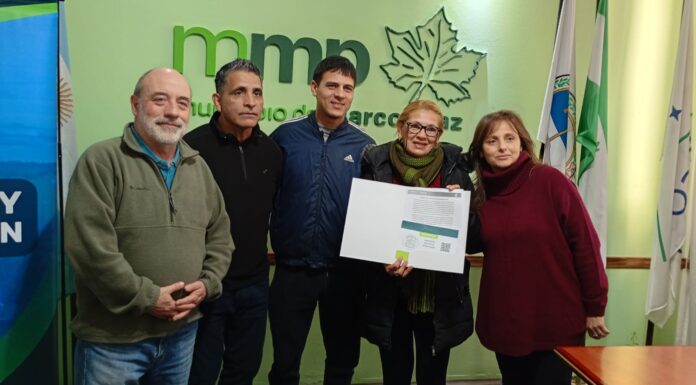 LUNA DE PATAY RECIBIÓ EL SELLO HECHO EN MARCOS PAZ
