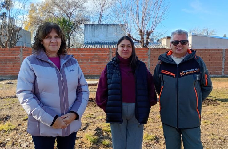 AVANZAN LAS OBRAS PARA UN NUEVO ESPACIO PÚBLICO EN EL BARRIO NUESTRA SEÑORA DE LA PAZ