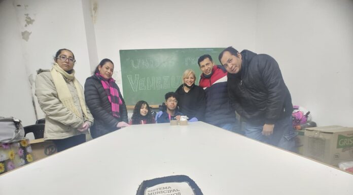 AYUDA PARA VENEZUELA EN MARCOS PAZ