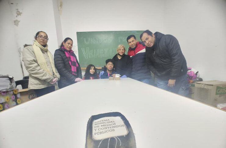AYUDA PARA VENEZUELA EN MARCOS PAZ