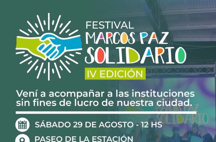 EL FESTIVAL MARCOS PAZ SOLIDARIO SE PREPARA PARA SU CUARTA EDICIÓN