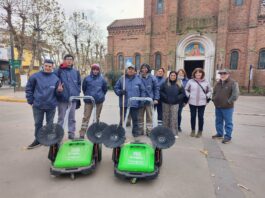 NUEVO EQUIPAMIENTO PARA FORTALECER LAS TAREAS DE HIGIENE URBANA