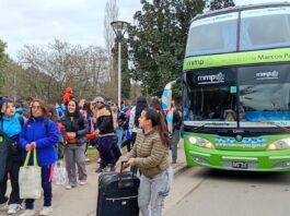GANADORES DE MARCOS PAZ NIEVE PARTIERON RUMBO A VILLA PEHUENIA