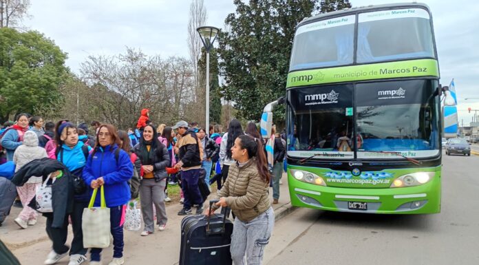 GANADORES DE MARCOS PAZ NIEVE PARTIERON RUMBO A VILLA PEHUENIA