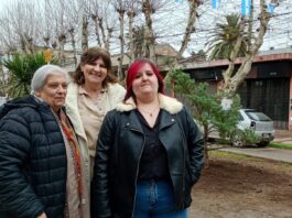 SE PLANTÓ UNA ESPECIE ARBÓREA AZUL EN HOMENAJE A LOS 60 AÑOS DEL OBELISCO