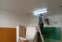 JORNADA DE PINTURA Y PUESTA EN VALOR DE LA ESCUELA PRIMARIA N°9