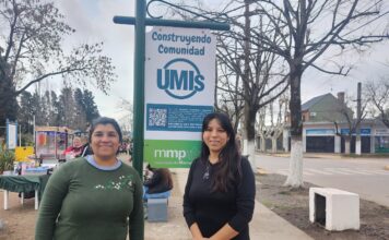 SE REALIZÓ EL DESCUBRIMIENTO DE DE LA PLACA DE UMIS