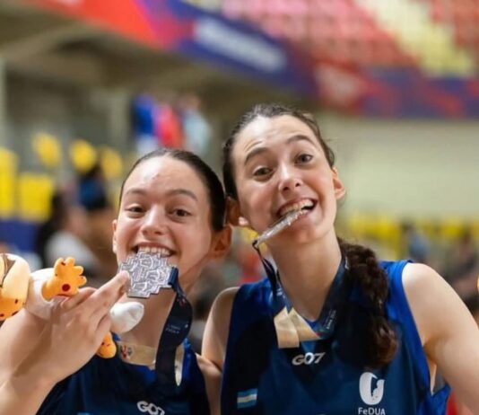 MARGARITA Y CUYEN MURPHY, SUBCAMPEONAS DE AMÉRICA CON LA SELECCIÓN ARGENTINA UNIVERSITARIA