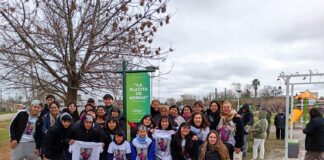 INAUGURARON LA PLACITA DE NORMA EN EL BARRIO SANTA CATALINA