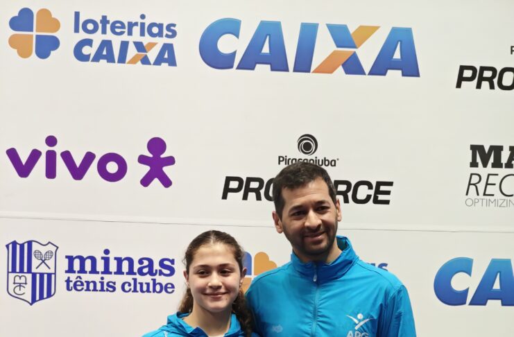 ISABELLA PELLICCIOTA COMPITIÓ EN BRASIL