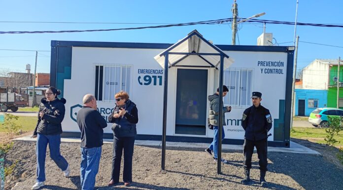 PRESENTARON UN NUEVO PUESTO OPERATIVO DE PREVENCIÓN EN RUTA 40