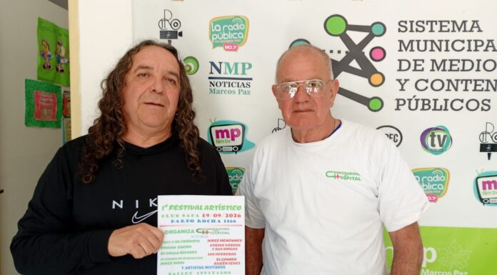 REALIZARÁN EL PRIMER FESTIVAL ARTÍSTICO SOLIDARIO A BENEFICIO DE LA COOPERADORA DEL HOSPITAL