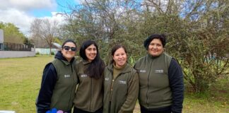 REALIZARON UNA JORNADA DE SALUD Y PRIMAVERA EN LA PLAZA LINDERA A LA USAM
