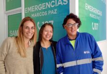 EL SAME DESTACÓ LA ASISTENCIA A UN NIÑO Y EL TRABAJO DEL EQUIPO DE EMERGENCIAS