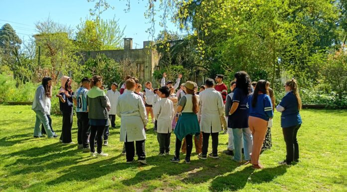 ALUMNOS DE LA ESCUELA PRIMARIA N° 6 VISITARON EL JARDÍN BOTÁNICO