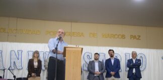 ALMUERZO POR EL ANIVERSARIO DE LA SEDE DE LA COLECTIVIDAD PORTUGUESA EN MARCOS PAZ