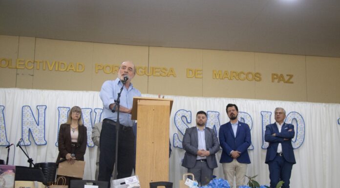 ALMUERZO POR EL ANIVERSARIO DE LA SEDE DE LA COLECTIVIDAD PORTUGUESA EN MARCOS PAZ