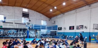 CHARLA CON LA CAMPEONA DE LA LIGA NACIONAL DE BÁSQUET Y COLECTA BENÉFICA EN EL CLUB UNITARIOS