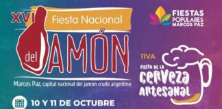 FIESTA NACIONAL DEL JAMÓN Y LA CERVEZA ARTESANAL: MARCOS PAZ SE PREPARA PARA UNA NUEVA EDICIÓN