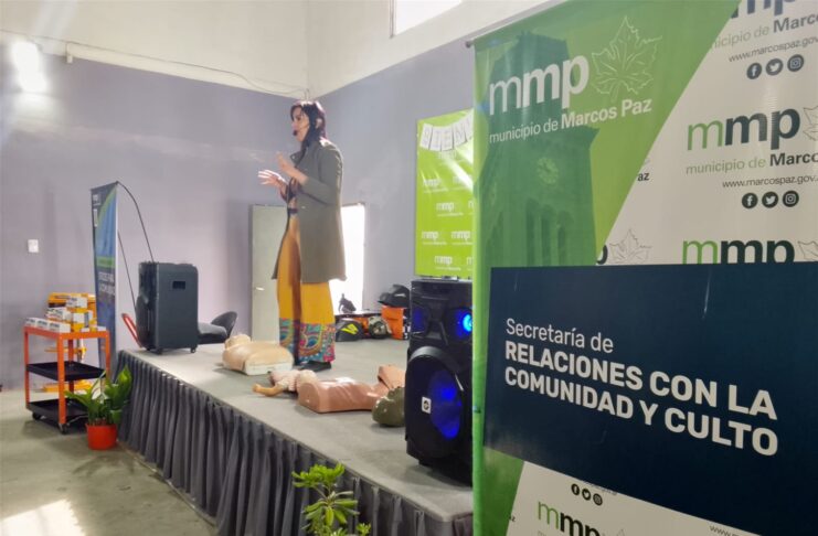 CURSO GRATUITO DE PRIMEROS AUXILIOS EN LA SECRETARÍA DE CULTO Y RELACIONES CON LA COMUNIDAD