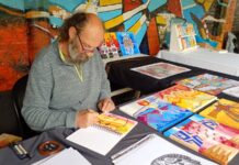 FERIA DEL LIBRO: LEONARDO MALZ PRESENTÓ SU OBRA