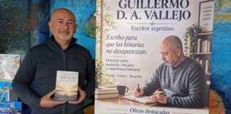 GUILLERMO VALLEJO PRESENTÓ SU LIBRO EN LA FERIA DEL LIBRO