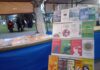 PUESTO DE LIBROS EN LA FIESTA NACIONAL DEL JAMÓN