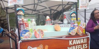 PUESTO KAWAI WAFFLES EN LA FIESTA DEL JAMÓN