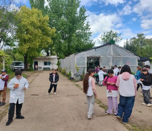 ESTUDIANTES DE LA ESCUELA PRIMARIA Nº6 VISITARON EL VIVERO MUNICIPAL